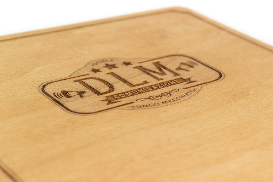 e-Commerce Menu di Legno inciso a Laser DLM Comunicazione