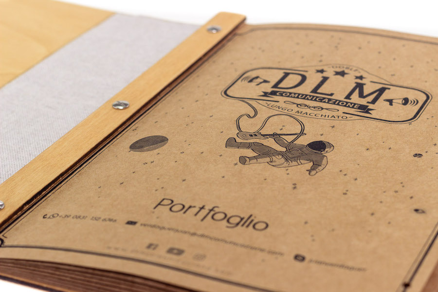 e-Commerce Menu di Legno inciso a Laser DLM Comunicazione