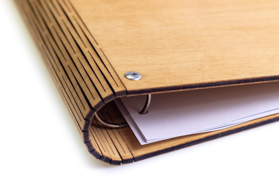 e-Commerce Menu di Legno inciso a Laser DLM Comunicazione